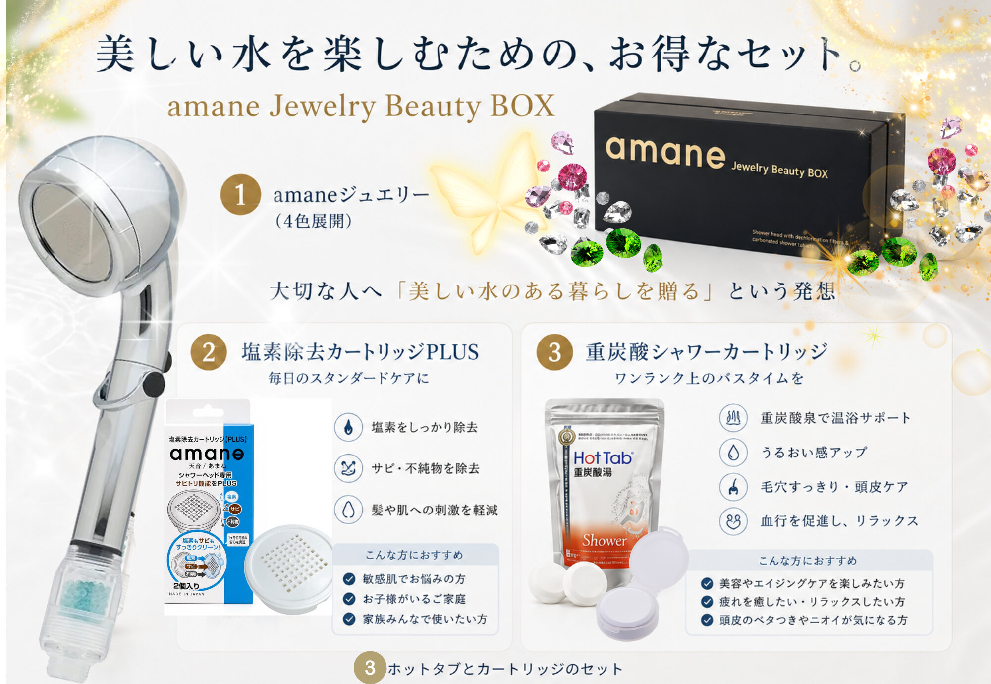 amane Jewelry Beauty BOX セット内容
