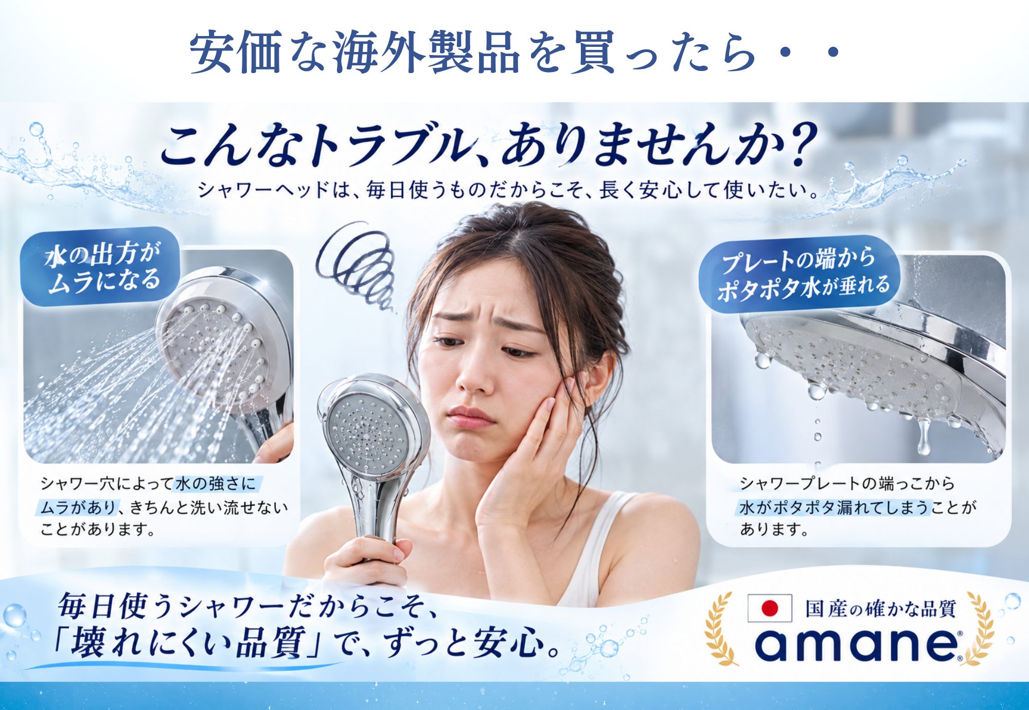 安価な海外製品を買ったら こんなトラブル、ありませんか？